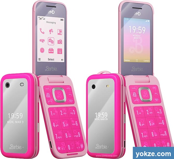 ¿Hola, Barbie? Pruebe el teléfono estilizado de HMD